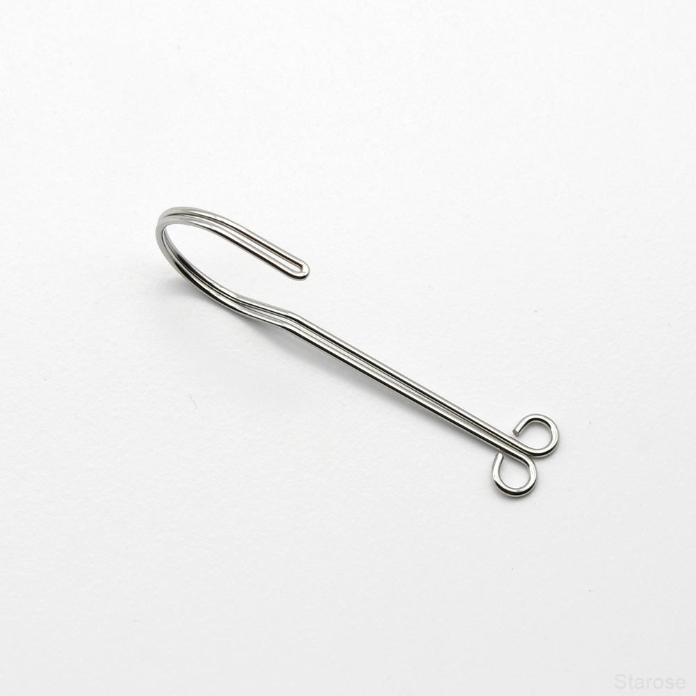 1 Piece New Style Stainless Steel Wire Lip Cuff Labret Chin Cuff Adjustable Pierceless Lip Ring Fake Piercing Tribal Jewelry
